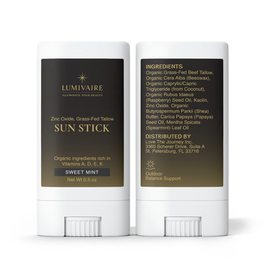 2 Pack Tallow Zinc Sun Stick