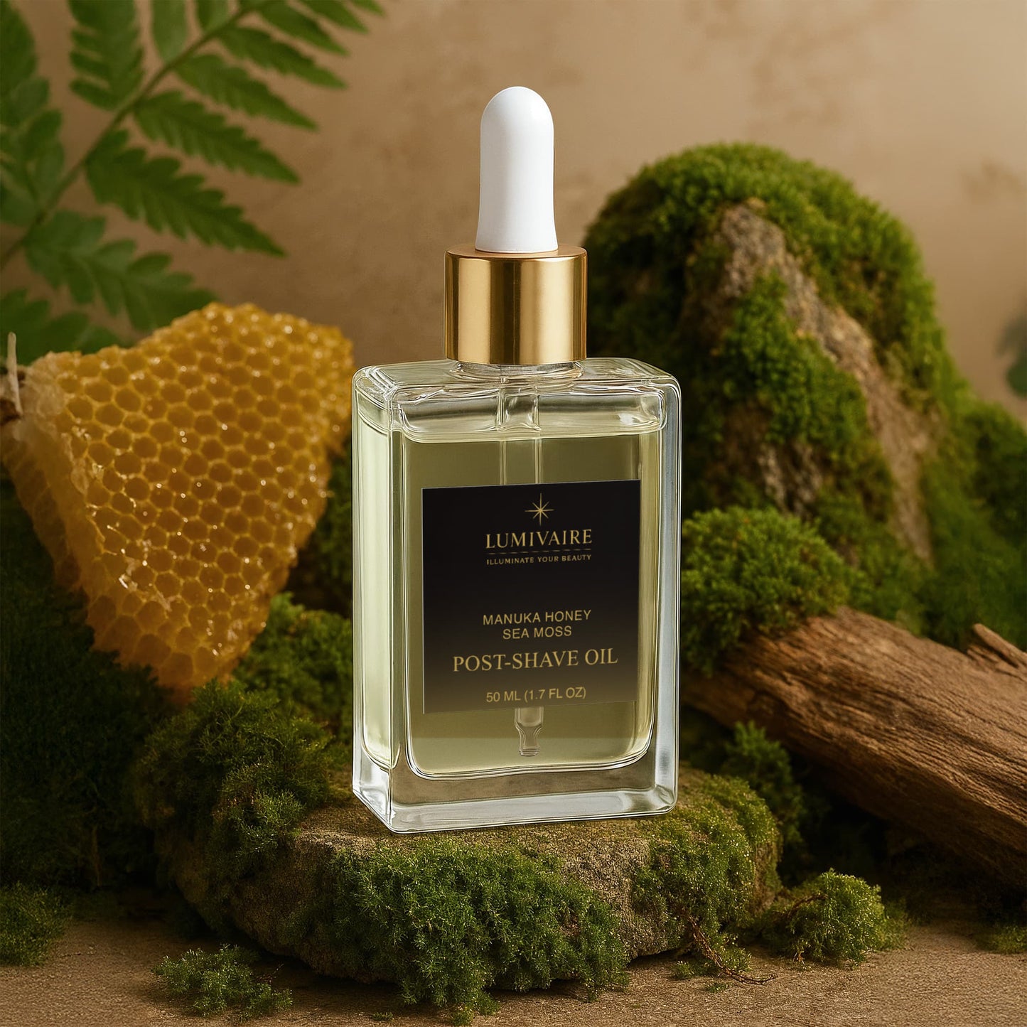 Manuka Honey Sea Moss Post-Shave Oil