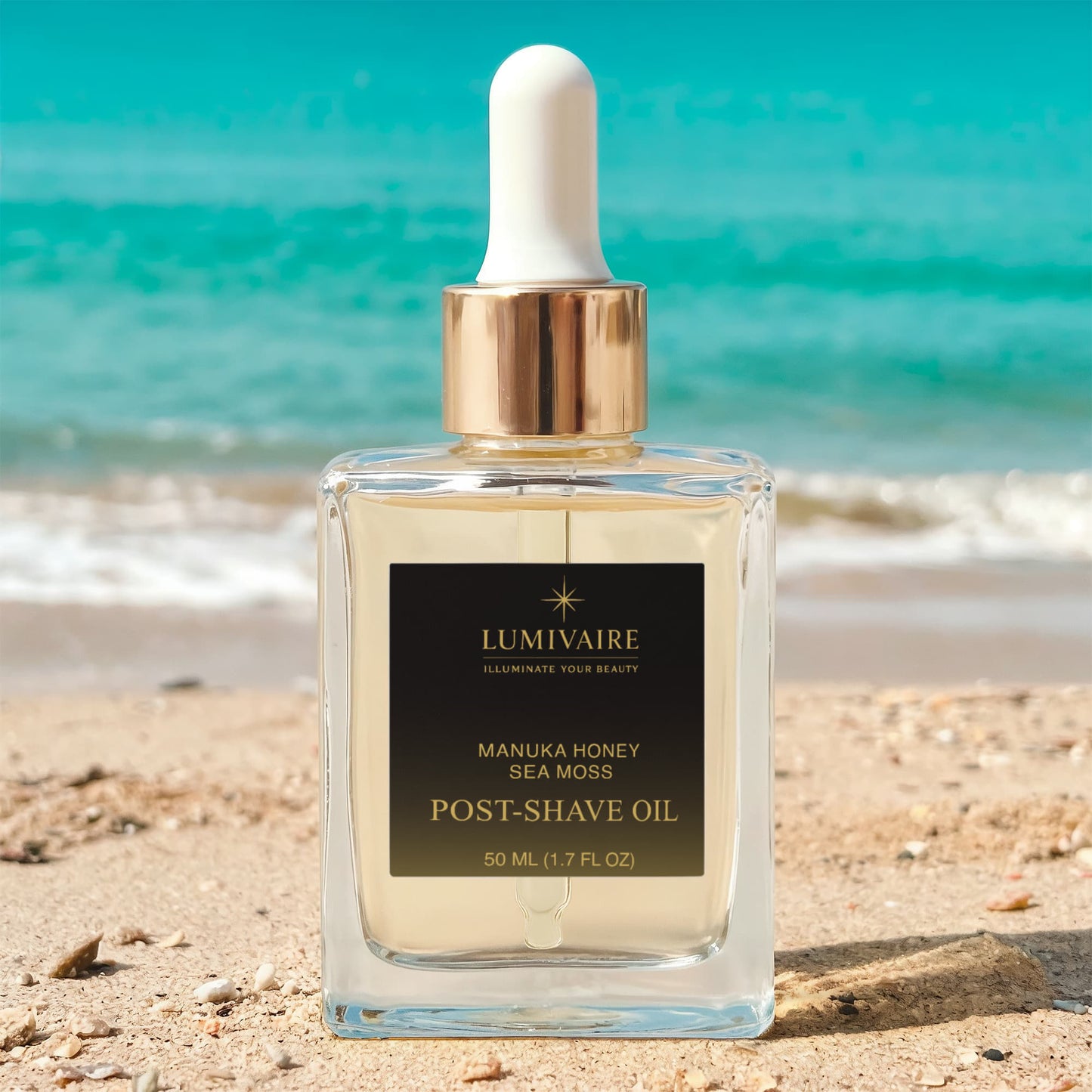 Manuka Honey Sea Moss Post-Shave Oil