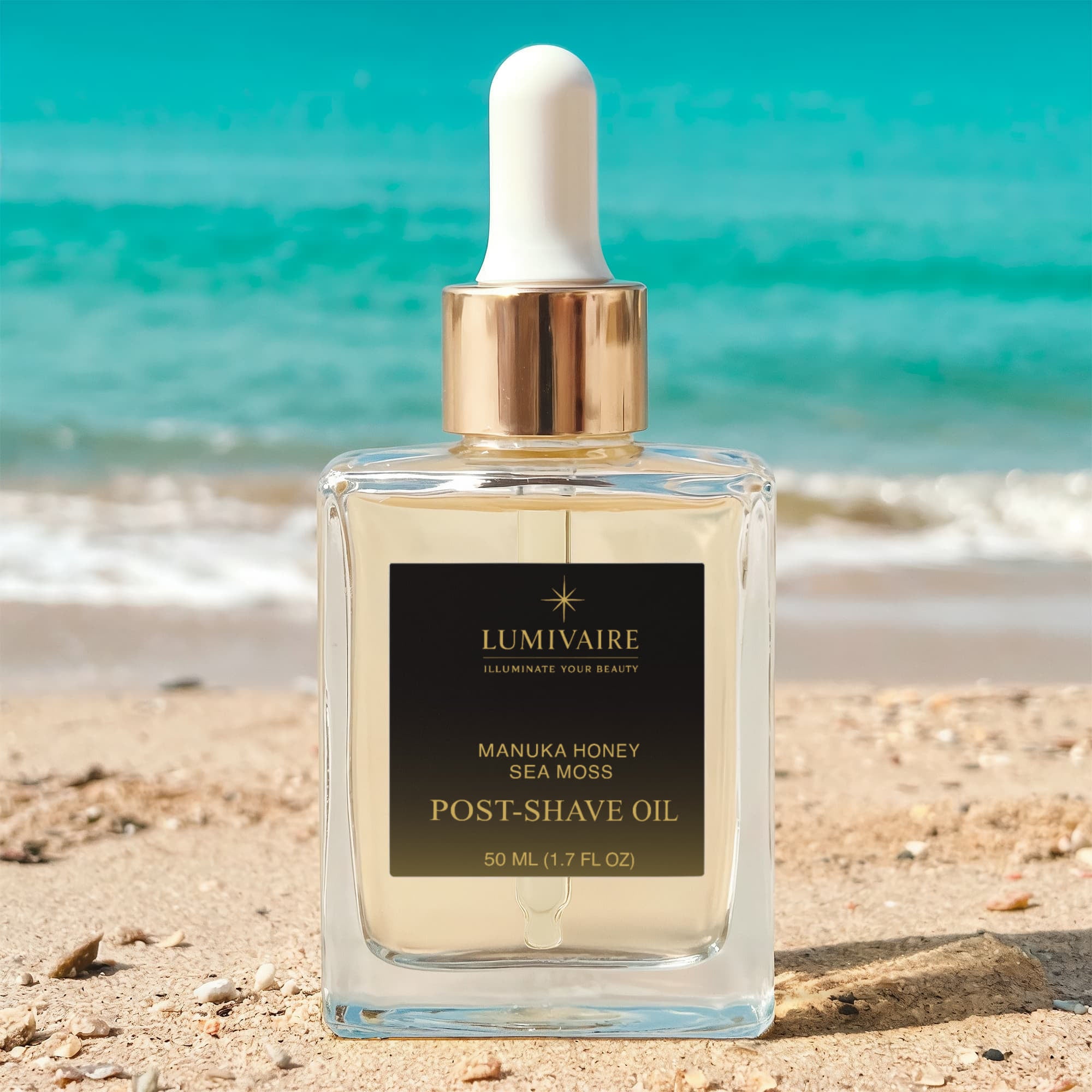Manuka Honey Sea Moss Post-Shave Oil